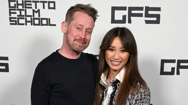 Macaulay Culkin with Brenda Song