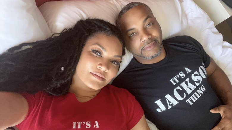 Mike Jackson & Egypt Sherrod selfie