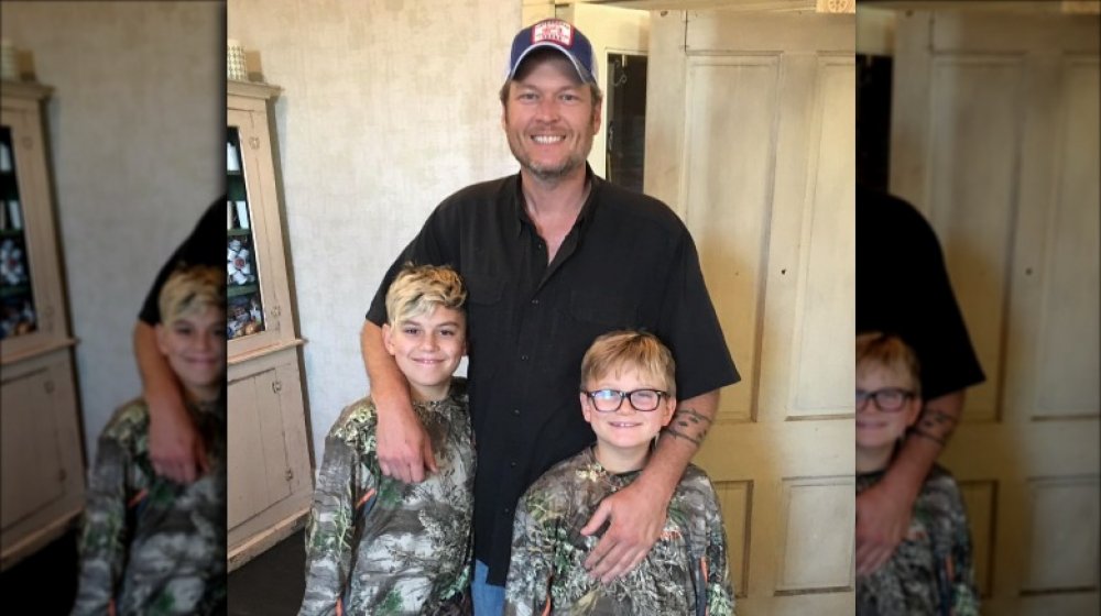 Blake Shelton and Gwen Stefani's sons