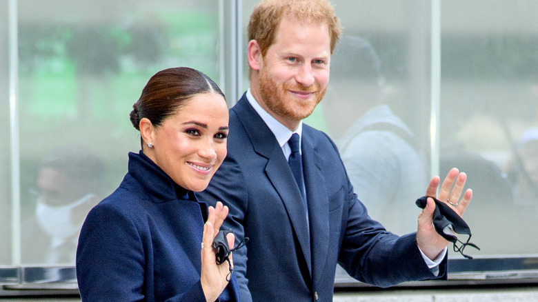 Prince Harry and Meghan Markle in NYC.