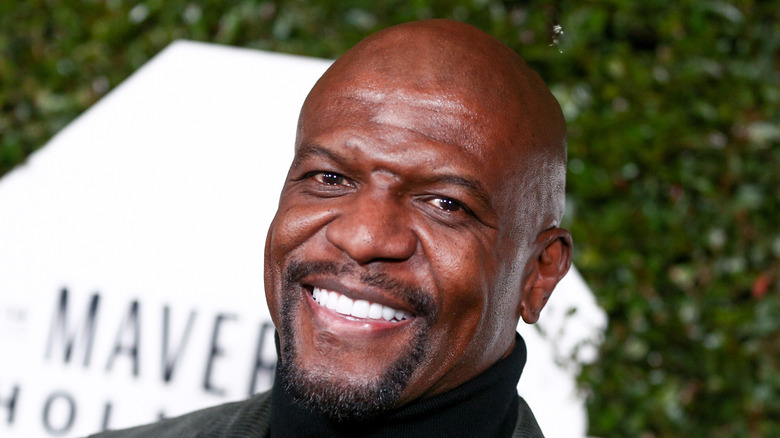 Terry Crews smiles on the red carpet