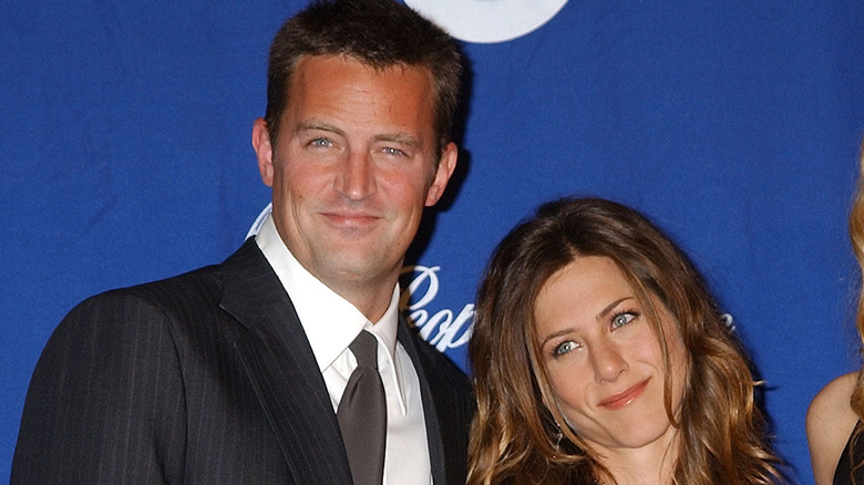 Matthew Perry and Jennifer Aniston