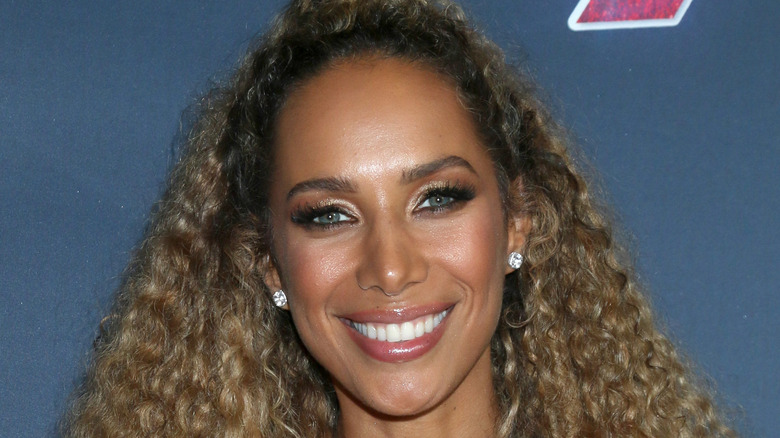 Leona Lewis with curly hair