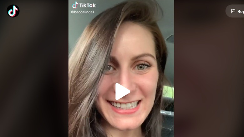 Woman in tiktok video @msbeccaramos