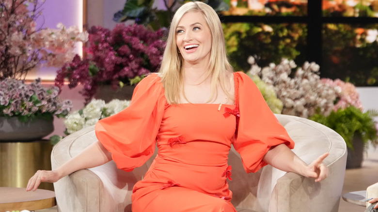 Beth Behrs on "The Jennifer Hudson Show" in January 2025