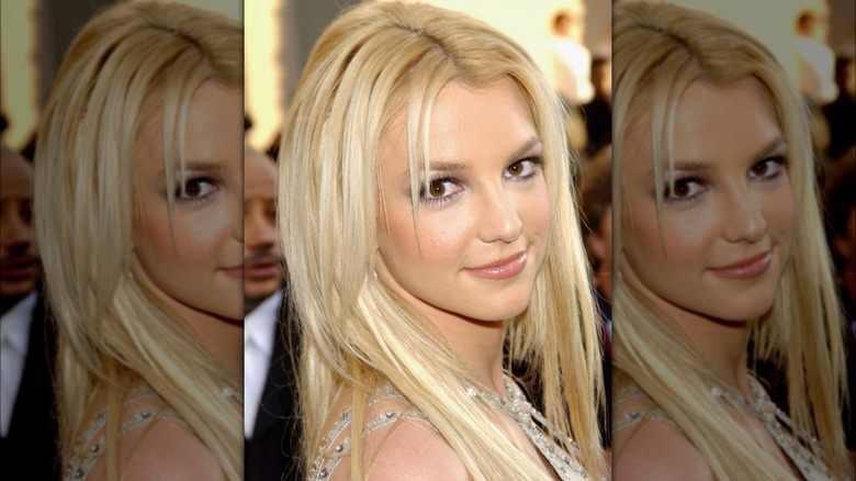 Britney Spears at the 31st Annual American Music Awards in the early 2000s