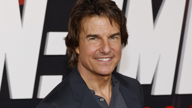 Tom Cruise smiling