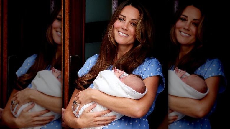 Kate Middleton after birth of Prince George