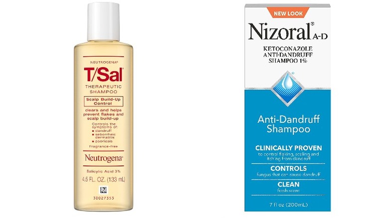 Two dandruff shampoo options