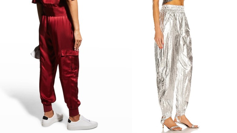 Two styles of cargo pants