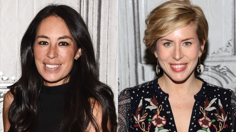 Split image of Joanna Gaines and Erin Napier