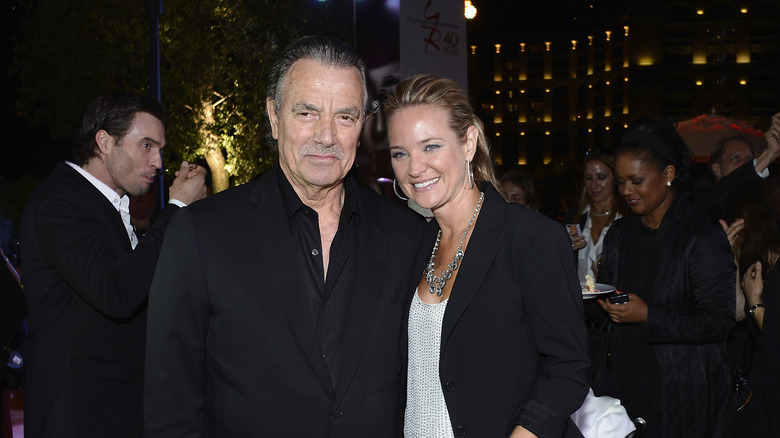 Eric Braeden and Sharon Case