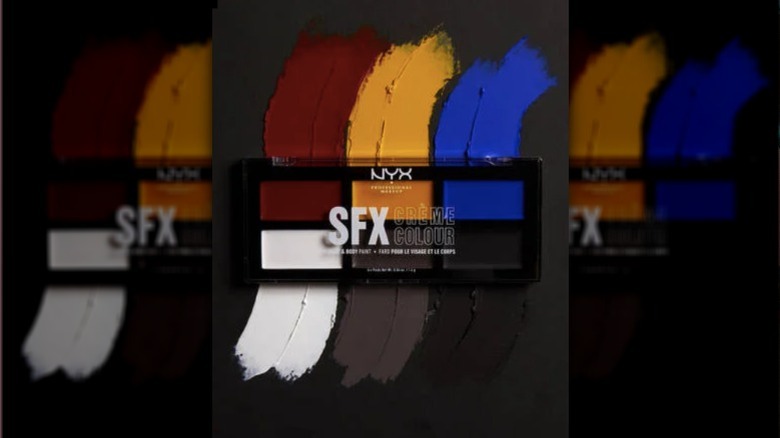 NYX Cosmetics body paint palette