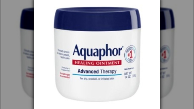 A tub of Aquaphor