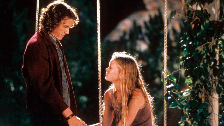 Heath Ledger and Julia Stiles still from 10 Things I Hate About You