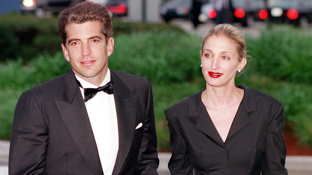 John F. Kennedy Jr., his wife, Carolyn Kennedy