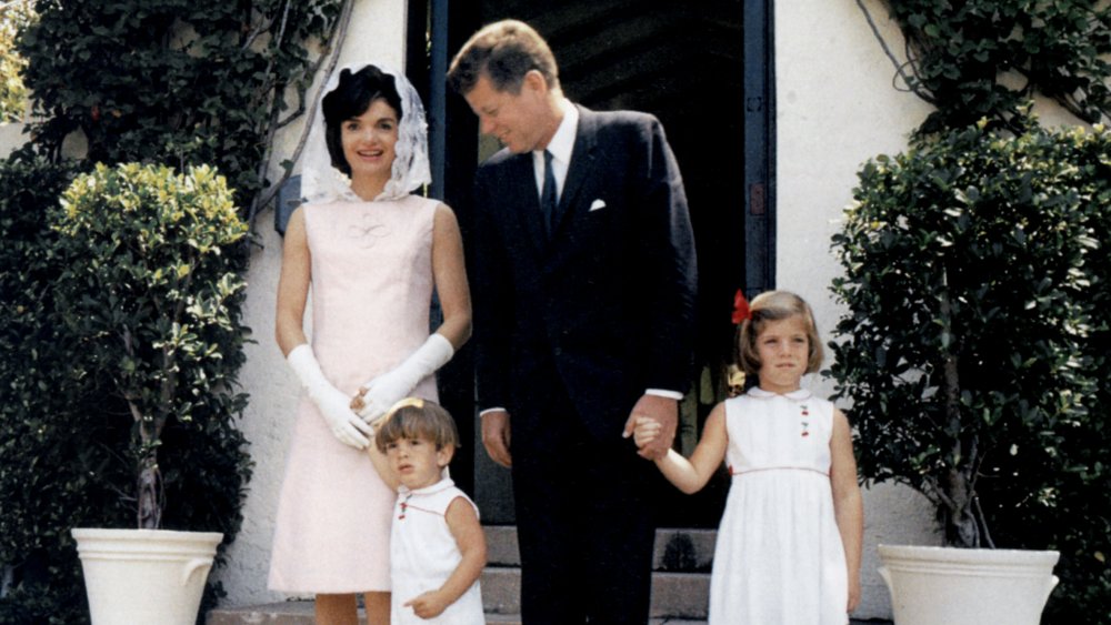 John F. Kennedy and Jackie Kennedy, who lost their son Patrick Kennedy