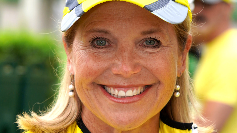 Katie Couric participates in a race to bring awareness to depression