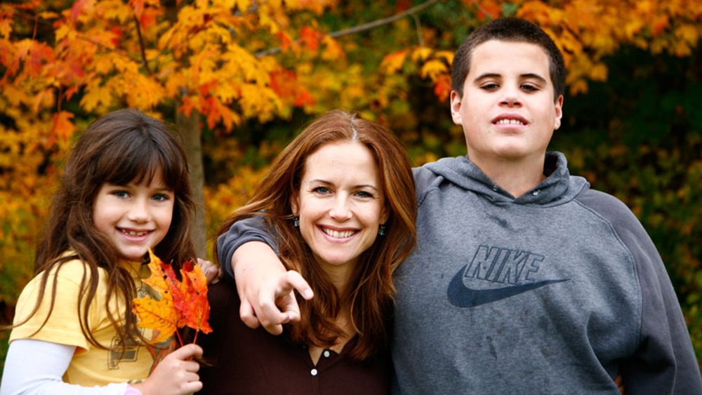 Kelly Preston with son Jett