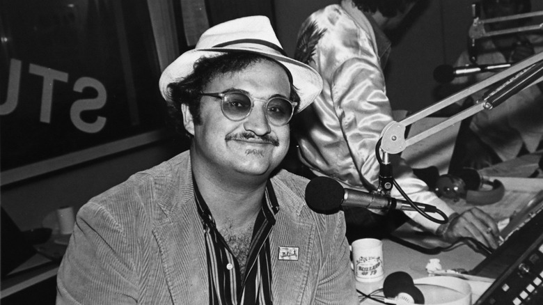 John Belushi on the radio