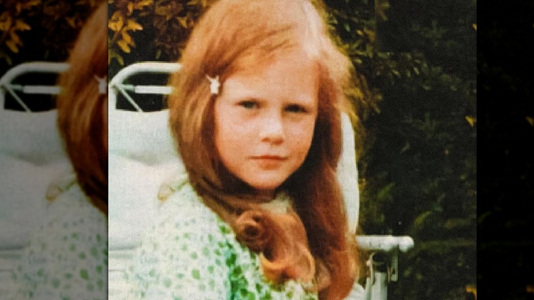 Nicole Kidman as a child