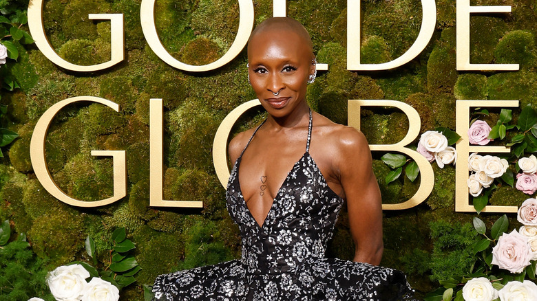 Cynthia Erivo at The Golden Globes