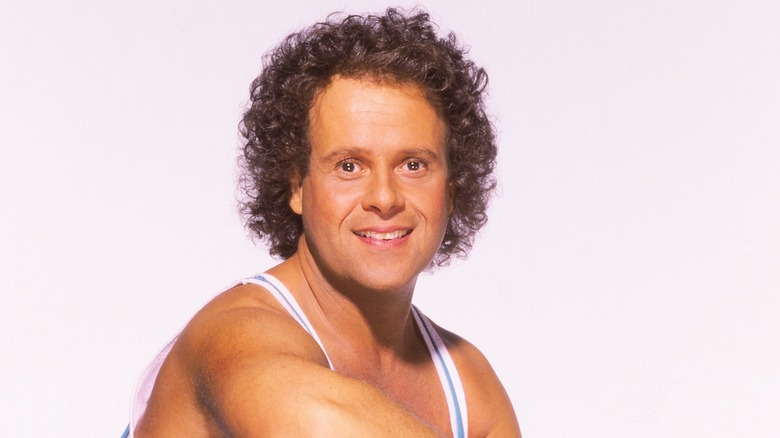 richard simmons posing and smiling 