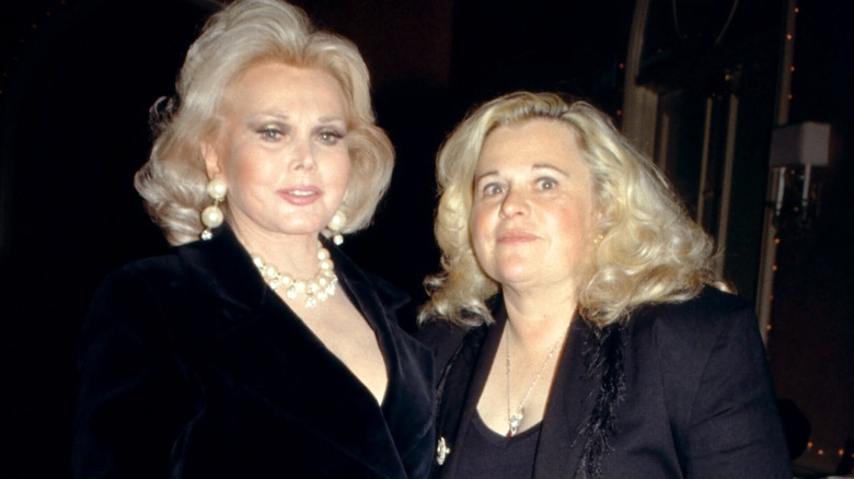 Zsa Zsa Gabor and Francisca Hilton