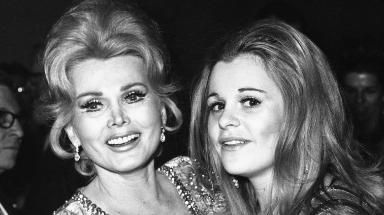 Zsa Zsa Gabor and Francesca Hilton