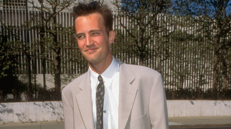 Matthew Perry at surfing event