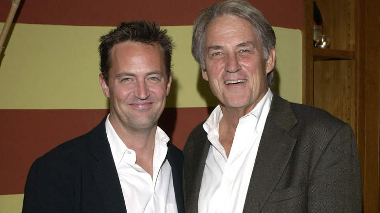 Matthew Perry and father John Bennett Perry 