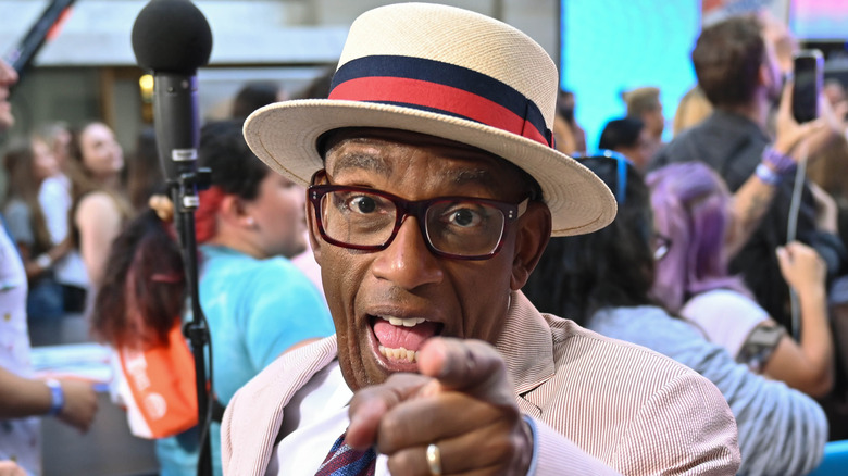 Al Roker pointing finger at camera