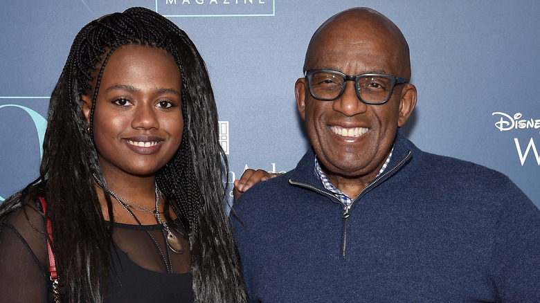 Al Roker and his daughter