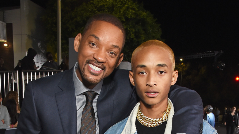 Will Smith and Jaden Smith in 2017