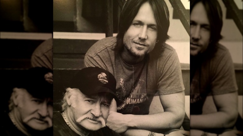 Keith Urban and his father