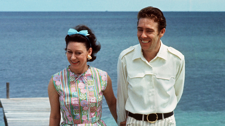 Princess Margaret with husband Antony Armstrong-Jones