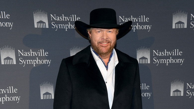 Toby Keith smiling