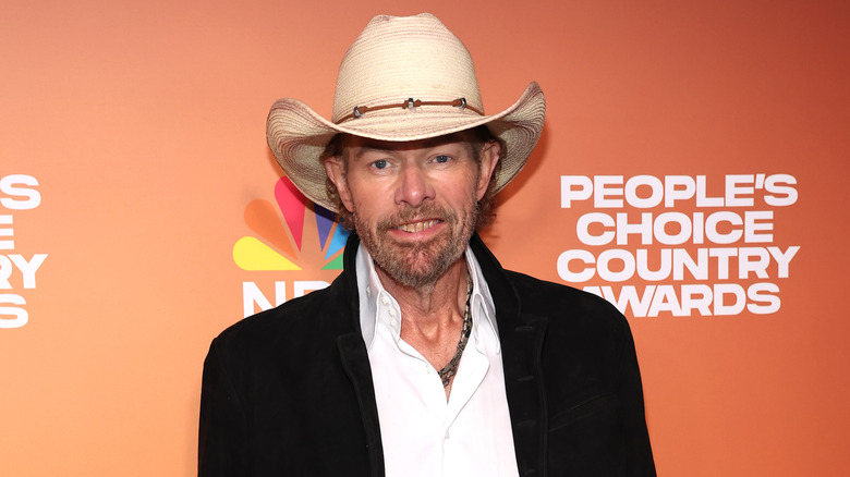 Toby Keith at the People's Choice Country Awards in 2023