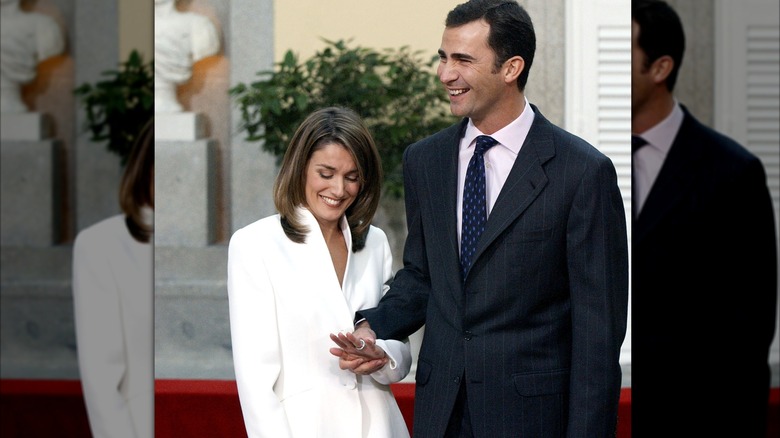 Queen Letizia and King Felipe announce their engagement