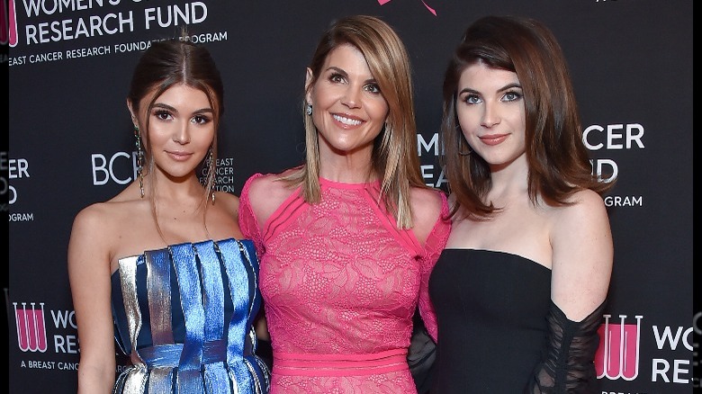 Lori Loughlin with daughters