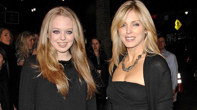 Tiffany Trump and Marla Maples attend a film premiere in Los Angeles, CA (2008)