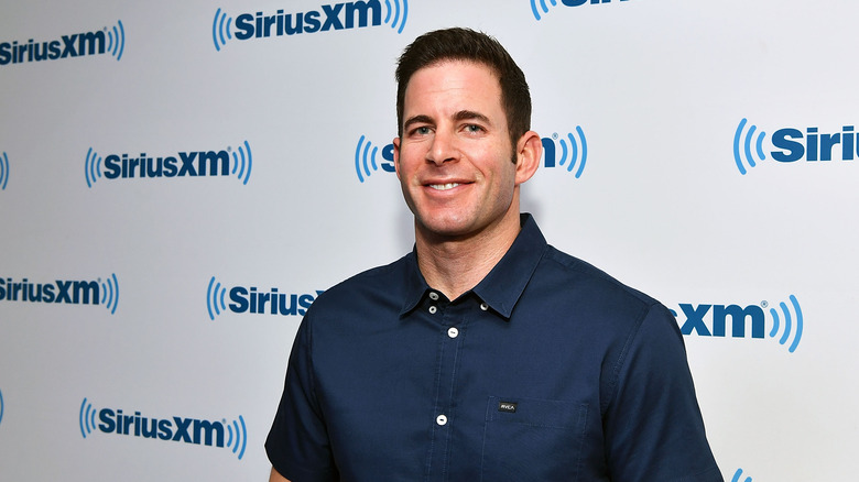 Tarek El Moussa posing at Sirius XM