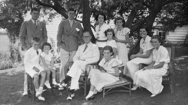 The Kennedy family in 1930s