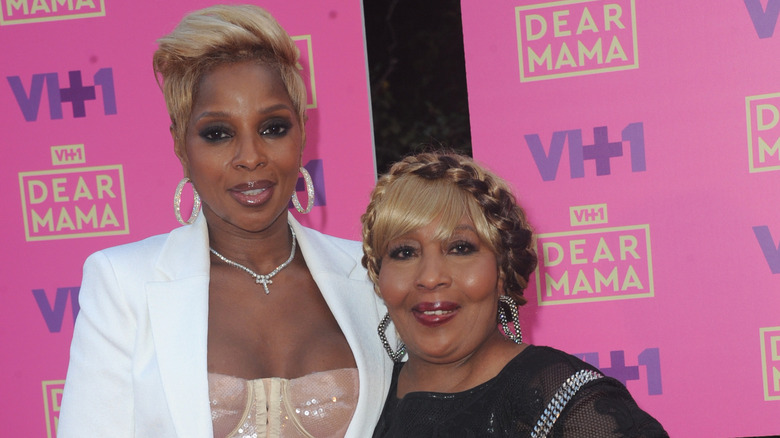 Mary J. Blige and her mother, Cora Blige