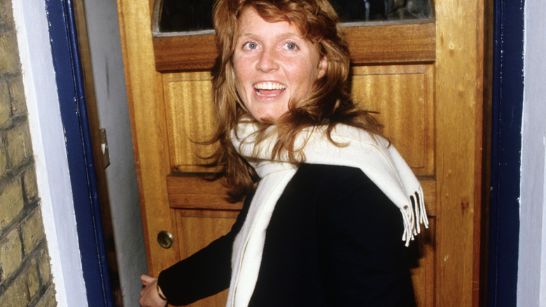 Sarah Ferguson smiling