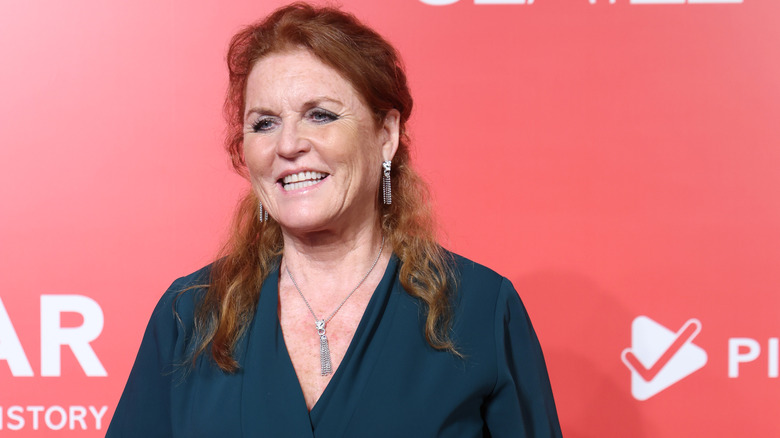 Sarah Ferguson smiing