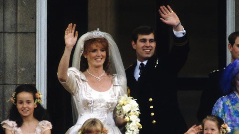 Sarah Ferguson, Prince Andrew's wedding