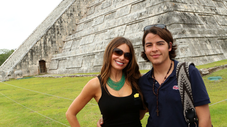 Sofia Vergara and son Manolo Gonzalez Vergara