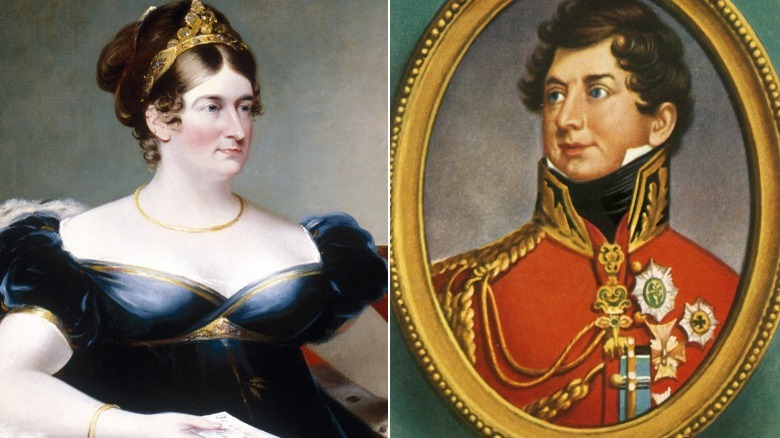 Queen Caroline and King George IV