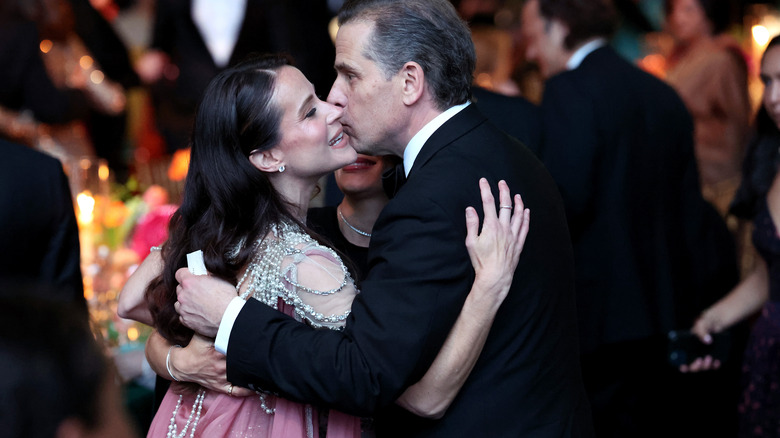 Ashley and Hunter Biden hugging